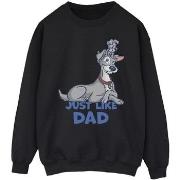 Sweat-shirt Disney Lady And The Tramp Just Like Dad