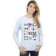 Sweat-shirt Disney Nightmare Before Christmas Many Faces Of Jack