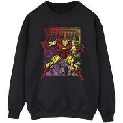 Sweat-shirt Marvel Iron Man Gradient Comic