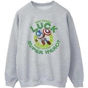 Sweat-shirt Marvel St Patrick's Day Luck