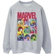 Sweat-shirt Marvel Hulk Pop Art