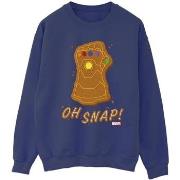 Sweat-shirt Marvel Thanos Oh Snap