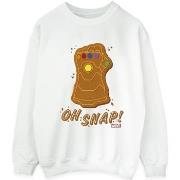 Sweat-shirt Marvel Oh Snap