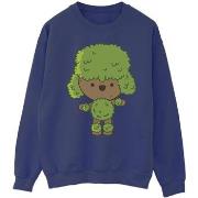 Sweat-shirt Marvel I Am Groot Chibi Dance