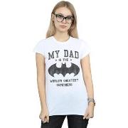 T-shirt Dc Comics My Dad Is Batman