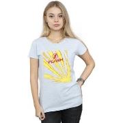 T-shirt Dc Comics The Flash Lightning Bolts