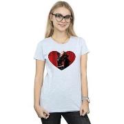 T-shirt Dc Comics Batman TV Series Catwoman Heart