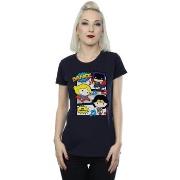 T-shirt Dc Comics Chibi Super Friends Dance