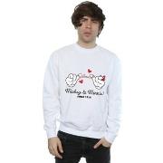 Sweat-shirt Disney Mickey Mouse Love Hands