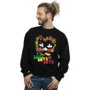 Sweat-shirt Disney Hippie Love