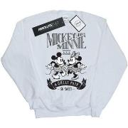Sweat-shirt Disney Mickey And Minnie Mouse Great Pair