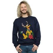 Sweat-shirt Disney Pluto Christmas Reindeer