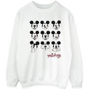 Sweat-shirt Disney Mickey Mouse Many Faces