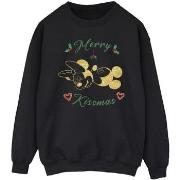 Sweat-shirt Disney Mickey Mouse Merry Kissmas