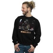 Sweat-shirt Disney The Mandalorian Child On Board