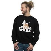 Sweat-shirt Disney The Mandalorian Mando And The Child Silhouette