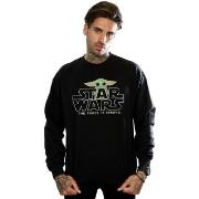 Sweat-shirt Disney The Mandalorian The Child Strong