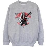 Sweat-shirt enfant Marvel Thor Love And Thunder Solo Guitar