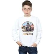 Sweat-shirt enfant Disney The Mandalorian And The Child