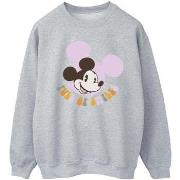 Sweat-shirt Disney Mickey Mouse Full Of Smiles