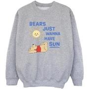 Sweat-shirt enfant Disney Winnie The Pooh Bears Just Wanna Have Sun