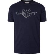 T-shirt Gant T-shirt de logo