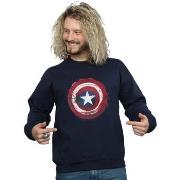 Sweat-shirt Marvel Captain America Splatter Shield
