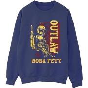 Sweat-shirt Disney The Book Of Boba Fett Distressed Outlaw