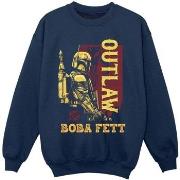 Sweat-shirt enfant Disney The Book Of Boba Fett Distressed Outlaw