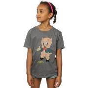 T-shirt enfant Dessins Animés Porky Pig Distressed