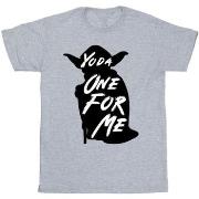 T-shirt enfant Disney Yoda One For Me