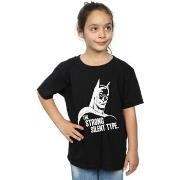 T-shirt enfant Dc Comics Strong Silent