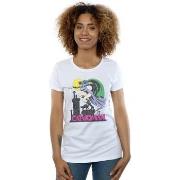 T-shirt Dc Comics Catwoman Crackle Logo