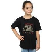 T-shirt enfant Dc Comics Justice League Movie United We Stand