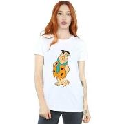 T-shirt The Flintstones Fred Flintstone Kick