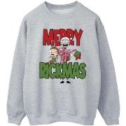 Sweat-shirt Rick And Morty Merry Rickmas