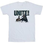 T-shirt Dc Comics DC League Of Super-Pets Unite Pair