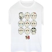 T-shirt Friday The 13Th Jason Masks