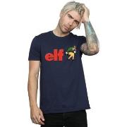 T-shirt Elf Crouching Logo