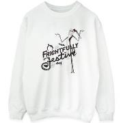 Sweat-shirt Disney The Nightmare Before Christmas Frightfully Festive