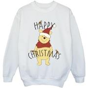 Sweat-shirt enfant Disney Winnie The Pooh Happy Christmas Holly