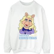 Sweat-shirt Disney Muppets Miss Piggy Queen of Holidays