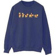 Sweat-shirt Disney Winnie The Pooh Stretching