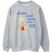 Sweat-shirt Disney Bears Just Wanna Have Sun