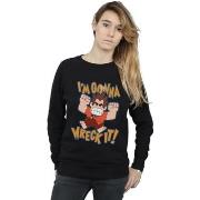 Sweat-shirt Disney Wreck It Ralph I'm Gonna Wreck It