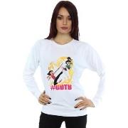 Sweat-shirt Disney Wreck It Ralph Mulan And Vanellope