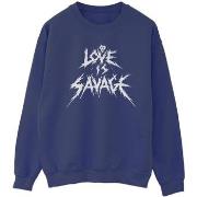 Sweat-shirt Disney Love Is Savage