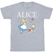 T-shirt enfant Disney Alice In Wonderland Follow The Rabbit