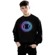 Sweat-shirt Marvel Black Widow Neon Logo