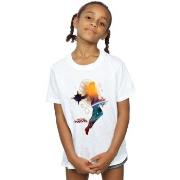 T-shirt enfant Marvel Captain Nebula Flight